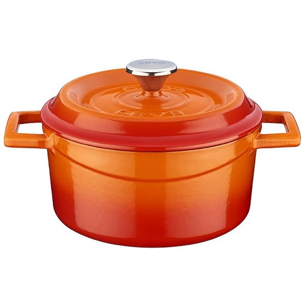 POT CAST IRON ORANGE 12X7CM LV Y TC 12 K2 O