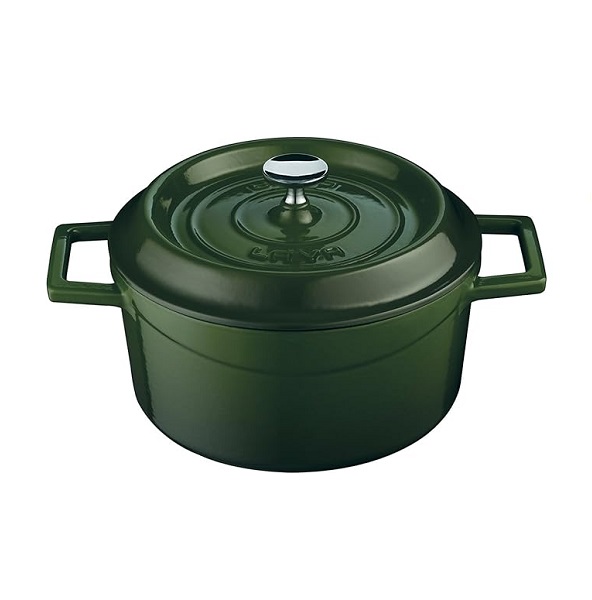 POT CAST IRON GREEN 12X7CM LV Y TC 12 K2 G