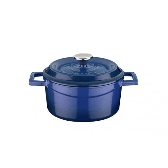 POT CAST IRON BLUE 16X9.5CM LV Y TC 16 K2 B