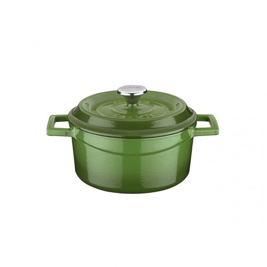 POT CAST IRON GREEN 16X9.5CM LV Y TC 16 K2 G