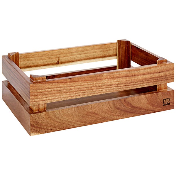 BOX WOODEN 29X18.5X10.5CM 11622