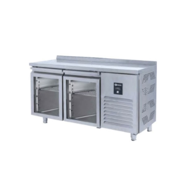 REFRIGERATOR COUNTER TYPE W GLASS DOORS CTS 330 CR UG