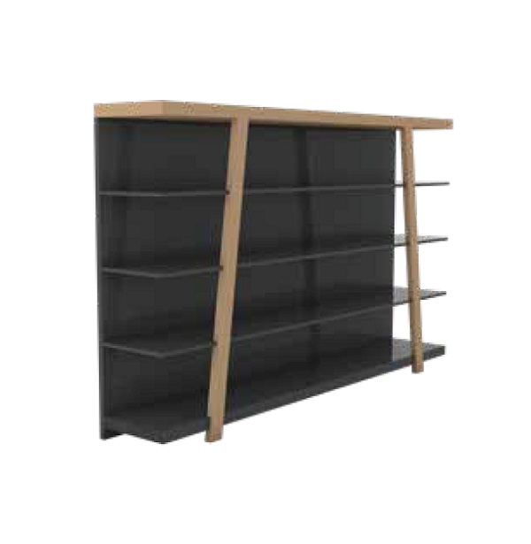 BOOKSHELF SENTURYON 260X45X160CM SNT5012616