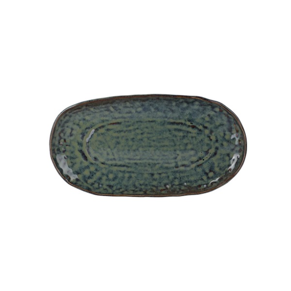 OVAL PLATE MEZOLIT GREEN 28CM MZL28KY855A21