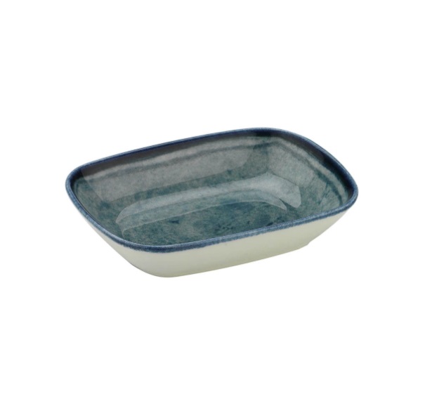 RECTANGULAR BOWL BLUE STONE 12X8CM BNEO12KR890003