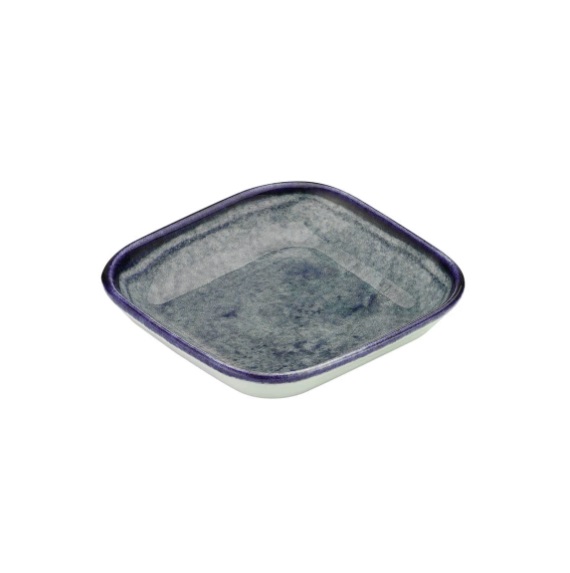 APPETIZER PLATE BLUE STONE 12CM BNQR12X12MZT890003