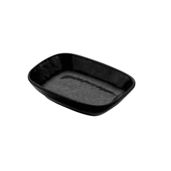 RECTANGULAR BOWL MAGNETITE 14X11CM BNEO14KR890220