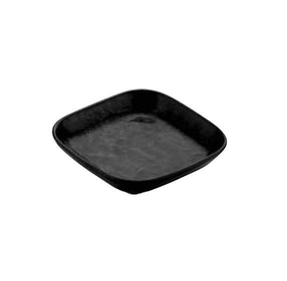 APPETIZER PLATE MAGNETITE 12CM BNQR12X12MZT890220