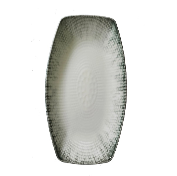 OVAL PLATE ICEBERG 36X21CM BNBOH36KY891311