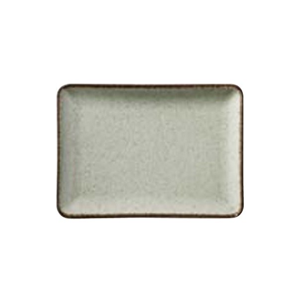 SQUARE PLATE COLOR X 18X13CM TAN18X13DU730P03