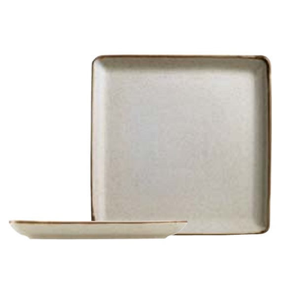 SQUARE PLATE COLOR X 27CM TAN27DU730P02