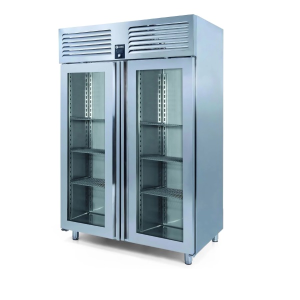 UPRIGHT REFRIGERATOR W GLASS DOOR VTS 1340 CR VG