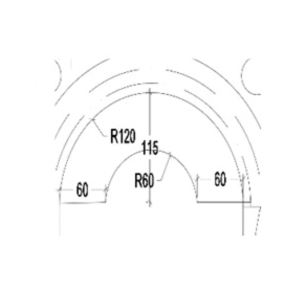 BAR TABLE CE CUSTOM 250X60X90