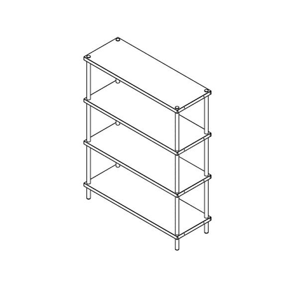 SHELVING UNIT CO IRD91X46
