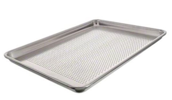 TRAY FOR ROTARY OVEN PERFORATED ALUMINYUM AL DFT.P.60.80