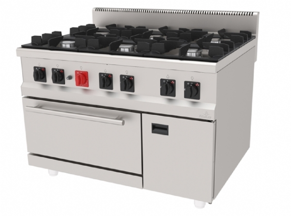 GAS RANGE WITH OVEN AGK 1290