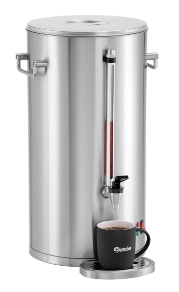 COFFEE DISPENSER WITH FILTER SILVER 1300