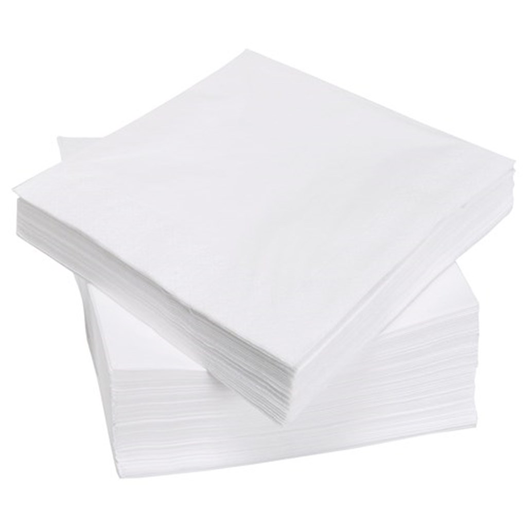 PAPER NAPKIN 33X33CM WHITE 100X12 PCS 