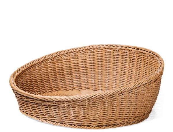 BREAD BASKET RATTAN ROUND 45X45X8CM GRV 2007 A