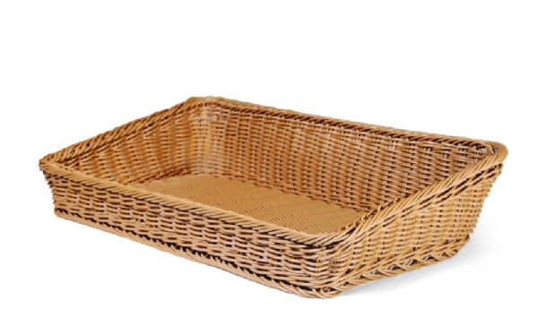 BREAD BASKET RATTAN 50X30X5CM GRV 2419 B