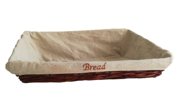 BREAD BASKET WICKER 55X40X7CM GRV 905L