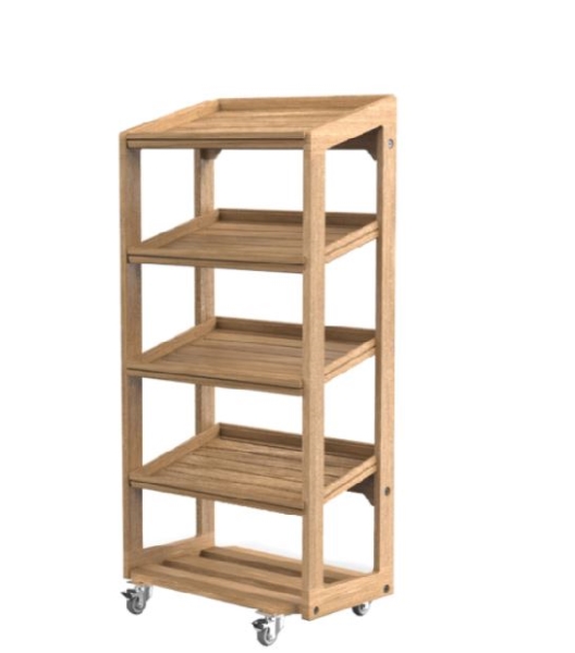 WOODEN STAND 4 TIER BU_RS003