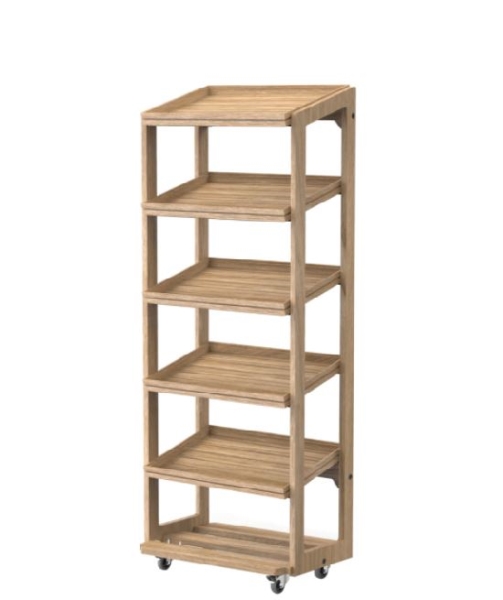 WOODEN STAND 5 TIER BU_RS004