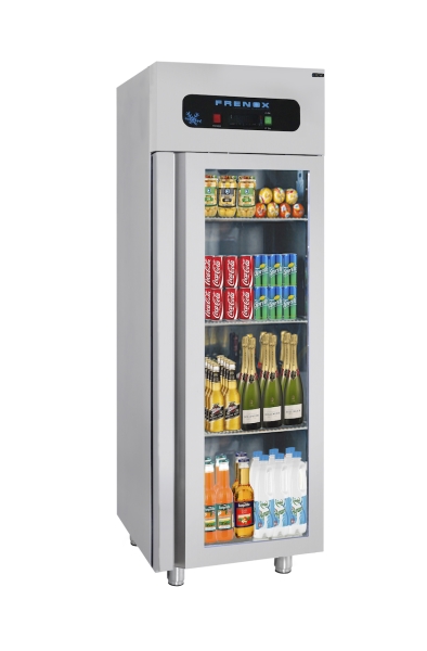 UPRIGHT REFRIGERATOR W GLASS DOOR BN4 G