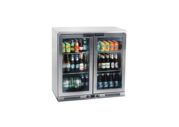 REFRIGERATOR BAR 2 DOORS SS250 R290