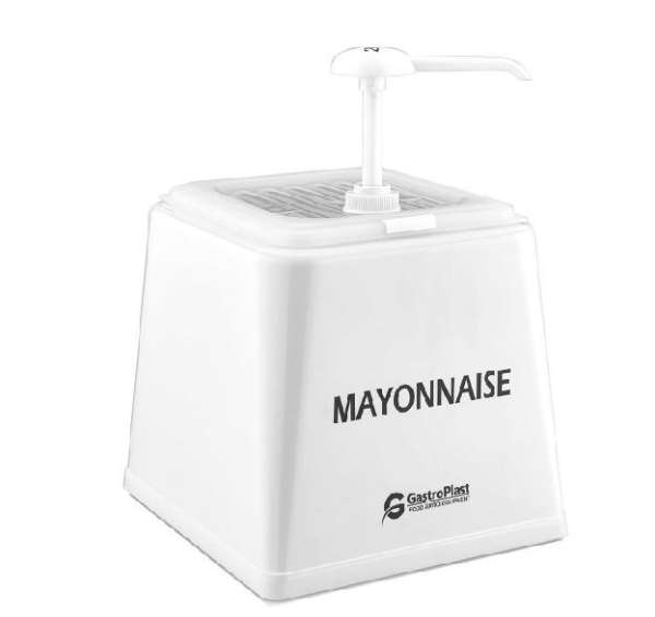 MAYONNAISE DISPENSER W STAND 2.5LT GDM 01