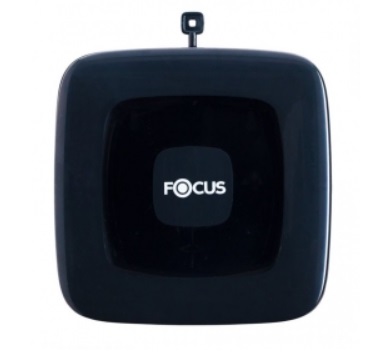 TOILET PAPER DISPENSER MINI JUMBO FOCUS BLACK