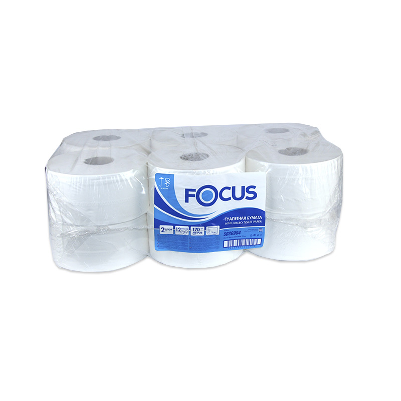 TOILET PAPER FOCUS JUMBO 170MT