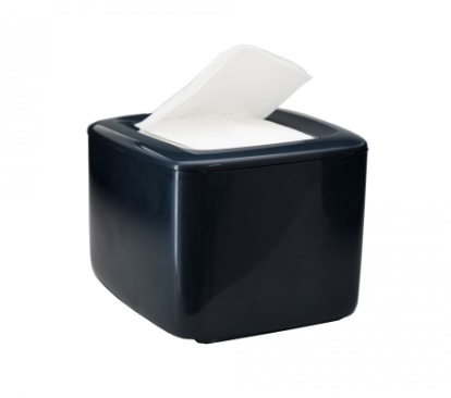 PAPER NAPKIN DISPENSER TOP PULL FOCUS BLACK