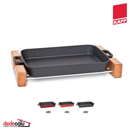 CAST IRON TRAY 26X40CM 48112640