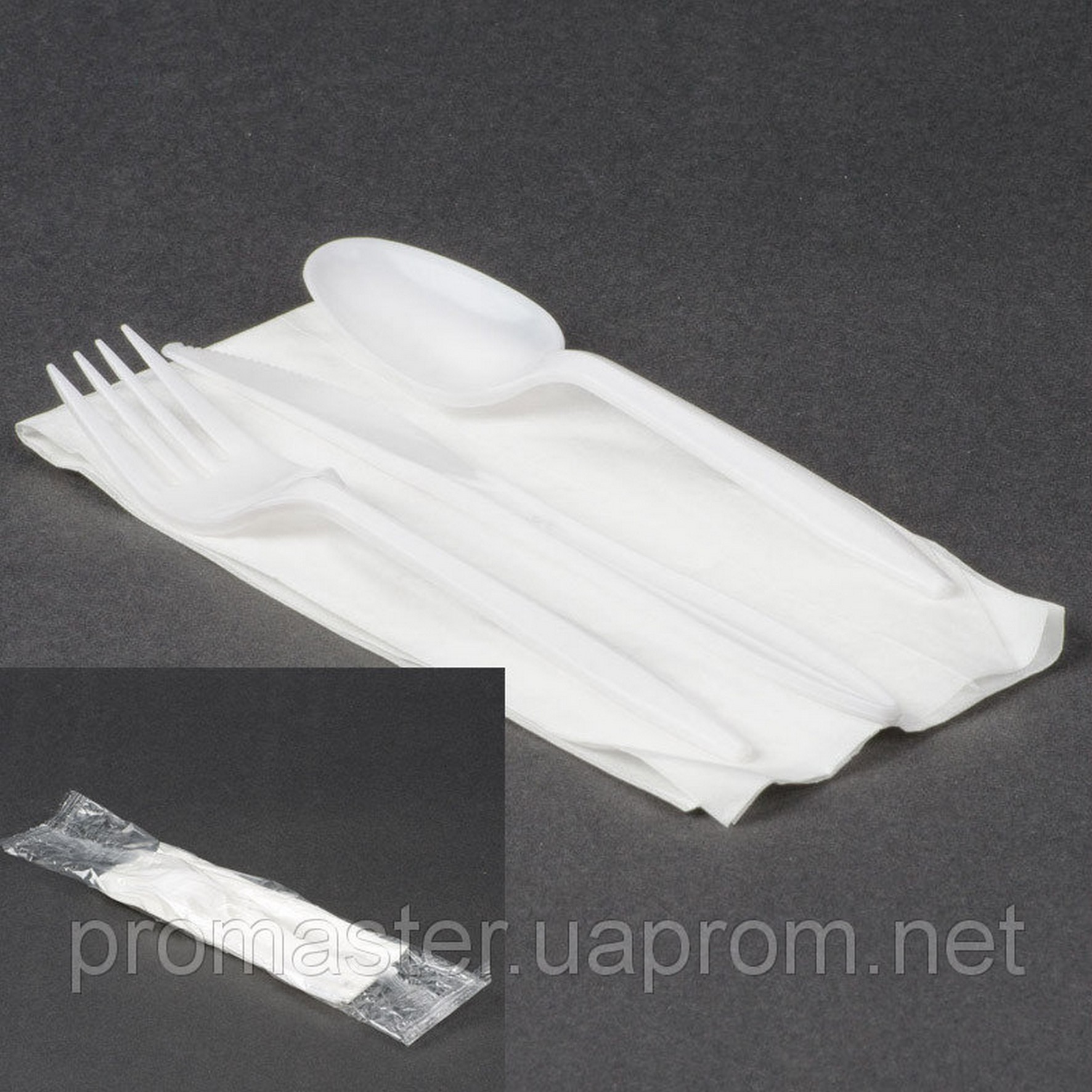 SET TEA SPOON NAPKIN METRO 1000PCS 