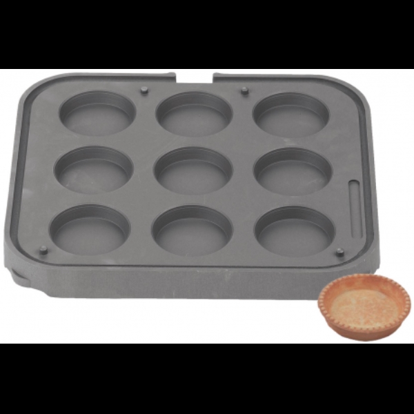 TARTLET BAKING PLATES T9 ROUND 31 40602