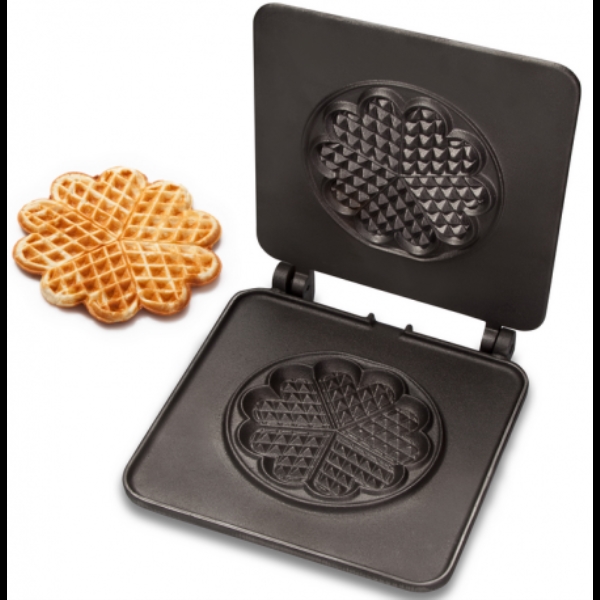 WAFFLE BAKING PLATES SMALL HEART 32 40747