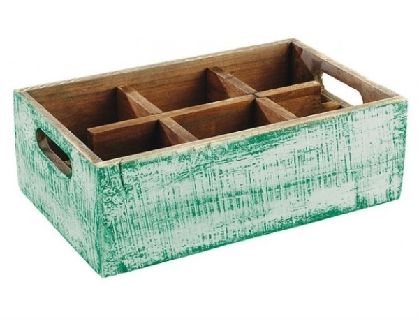 TABLE CADDY 6 COMP. BLUE 41639 41