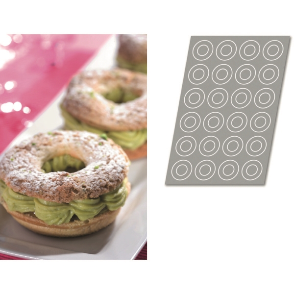 FLEXIPAN MOULD PARIS BREST 24PCS 41760 27