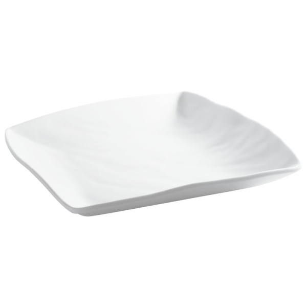 TRAY MELAMINE WHITE 23X23.5X5.5CM 44450 23