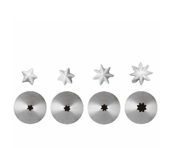 STAR NOZZLE SET 6PCS 3MM 47208 02