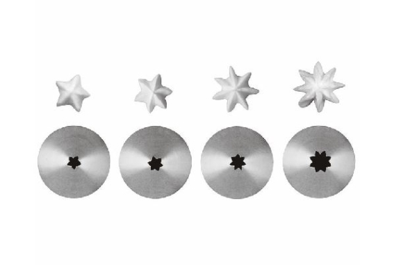 STAR NOZZLE SET 6PCS 5MM 47208 06