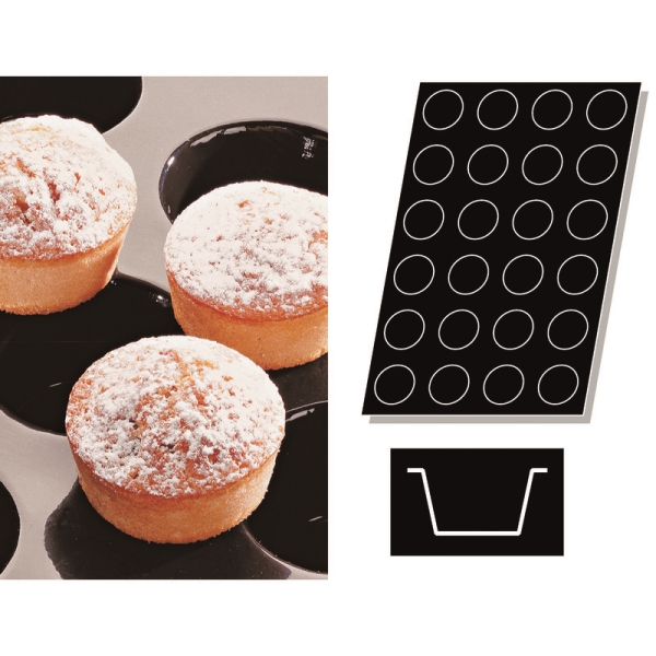 FLEXIPAN MOULD MUFFINS 24PCS 47740 19