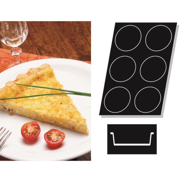 FLEXIPAN MOULD QUICHES 6PCS 47740 71