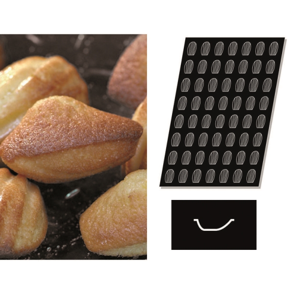 FLEXIPAN MOULD MINI MADELEINES 56PCS 47740106