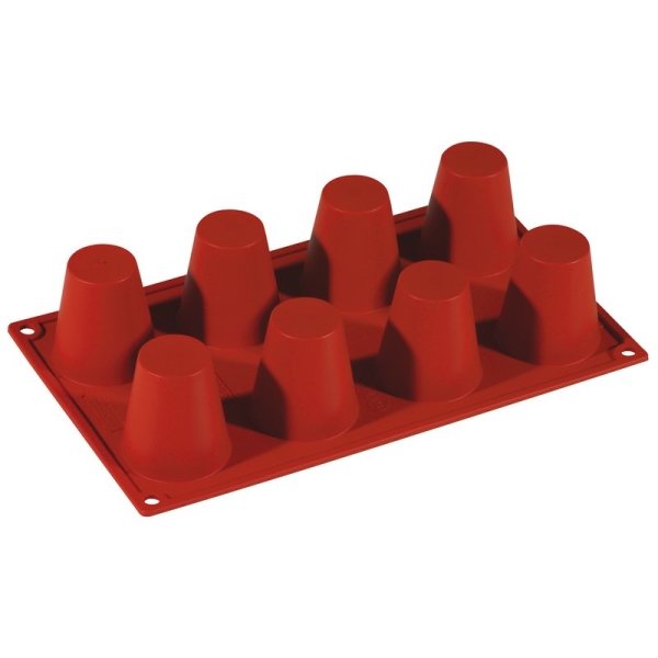 CAKE MOULD SILICONE BIG BABA 8PCS 47742 02