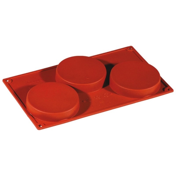 CAKE MOULD SILICONE BISCUITS 3PCS 47742 23