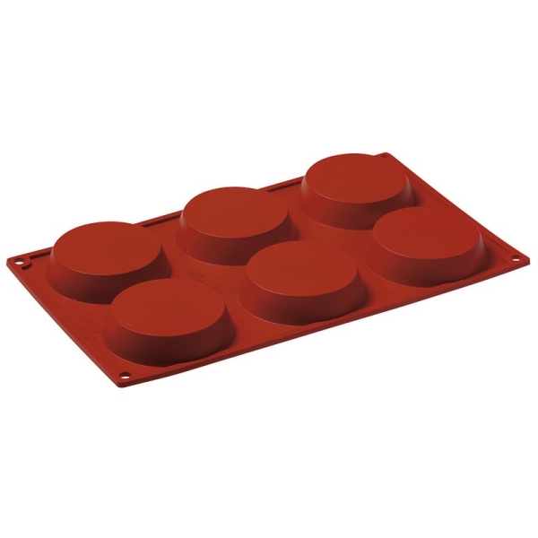 CAKE MOULD SILICONE CAKES 6PCS 47742 61