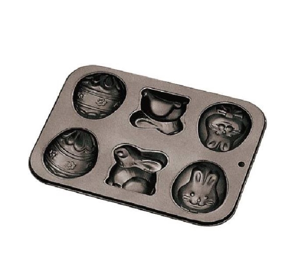 CHOCOLATE MOULD NON STICK EASTER 35X27X3 47749 35