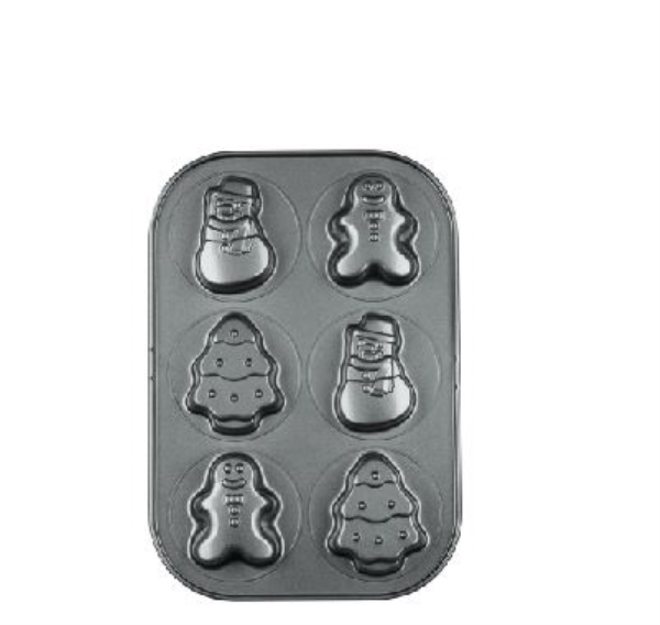 CAKE MOULD CHRISTMAS NON STICK 31.5X21.5X2.5 47750 06